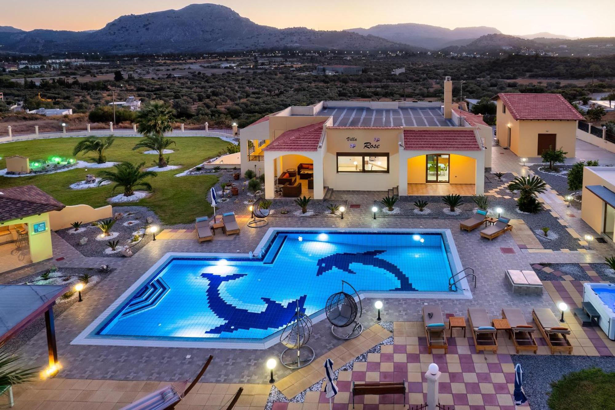 Villa Rose Kolymbia Exterior foto