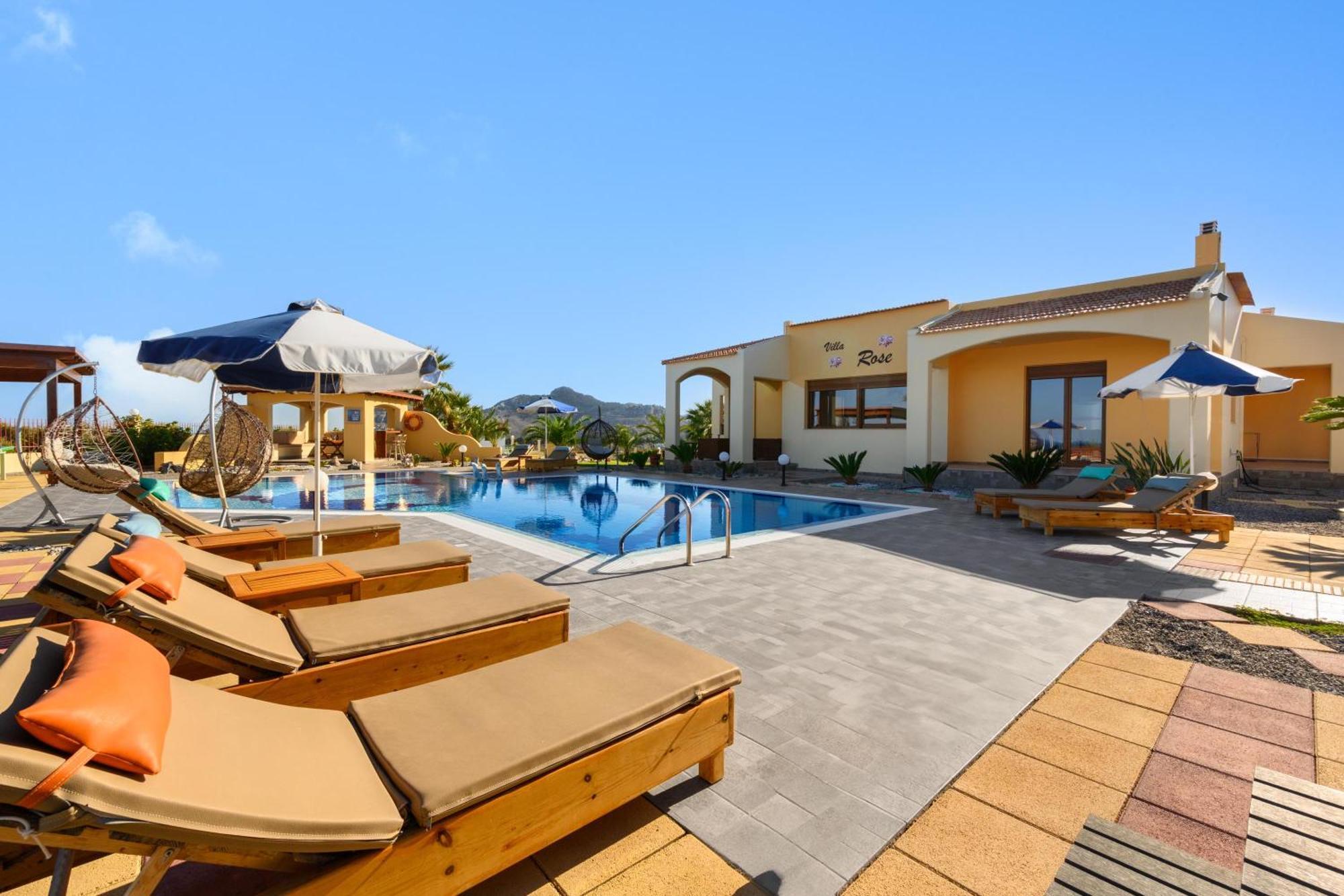Villa Rose Kolymbia Exterior foto
