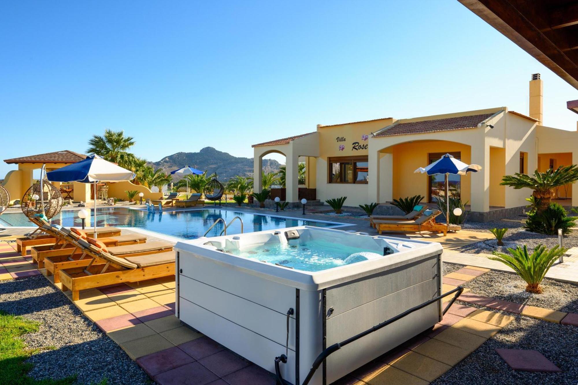 Villa Rose Kolymbia Exterior foto