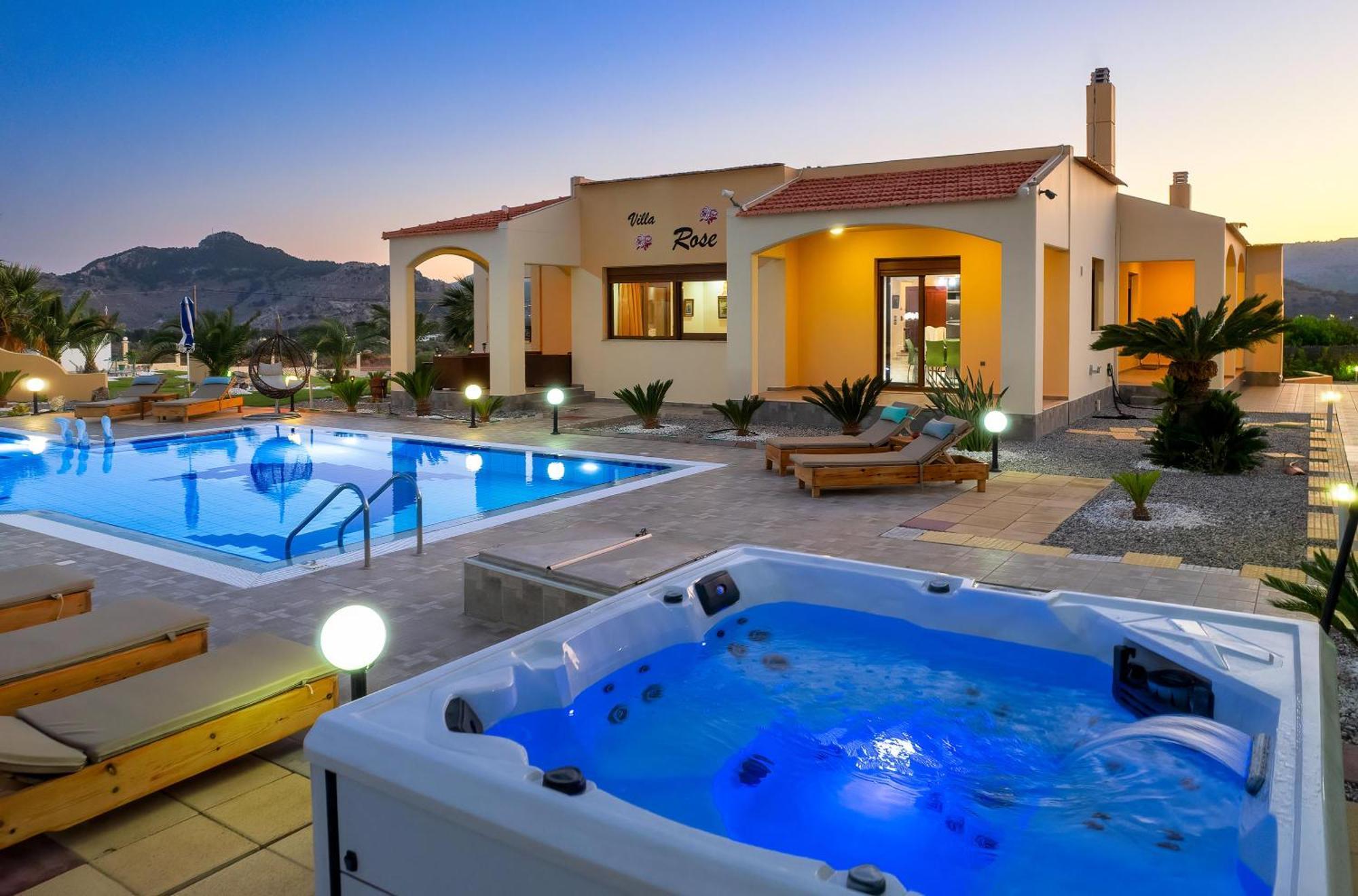 Villa Rose Kolymbia Exterior foto